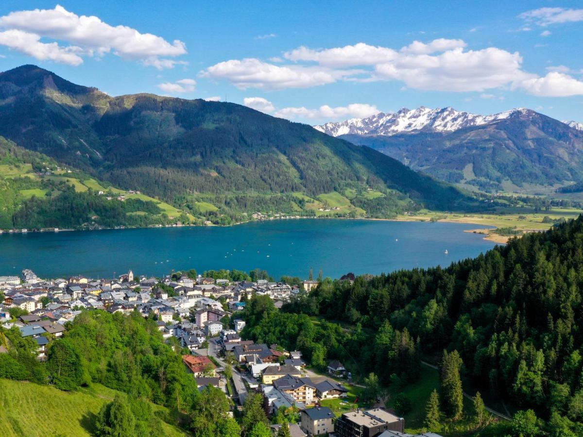 Der Sonnberg Alpinlodges - Apartments Mit Seeblick, Privater Sauna Und Self Check-In Zell am See Exteriör bild