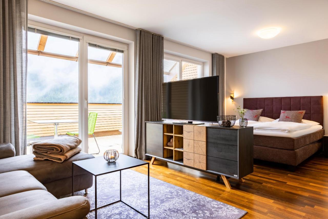 Der Sonnberg Alpinlodges - Apartments Mit Seeblick, Privater Sauna Und Self Check-In Zell am See Exteriör bild