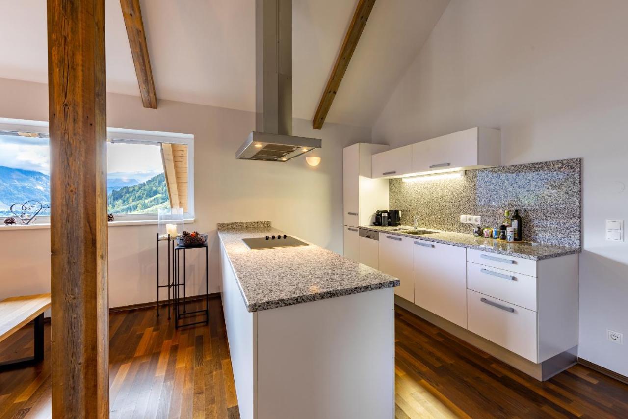 Der Sonnberg Alpinlodges - Apartments Mit Seeblick, Privater Sauna Und Self Check-In Zell am See Exteriör bild