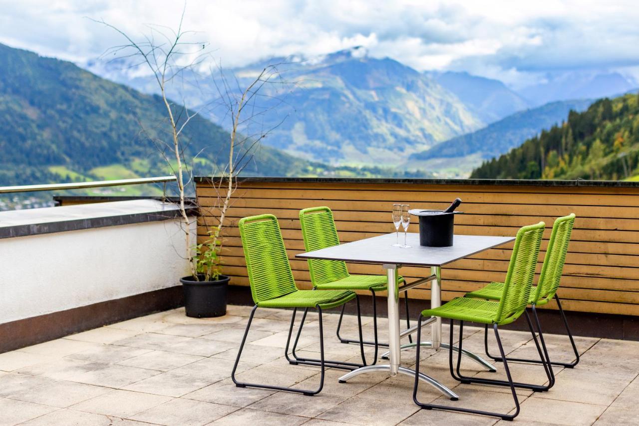 Der Sonnberg Alpinlodges - Apartments Mit Seeblick, Privater Sauna Und Self Check-In Zell am See Exteriör bild