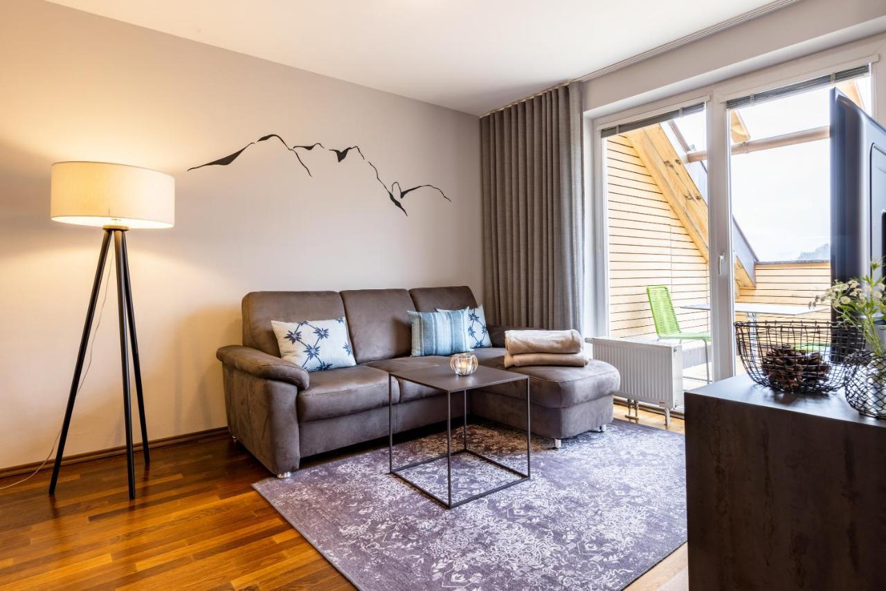Der Sonnberg Alpinlodges - Apartments Mit Seeblick, Privater Sauna Und Self Check-In Zell am See Exteriör bild