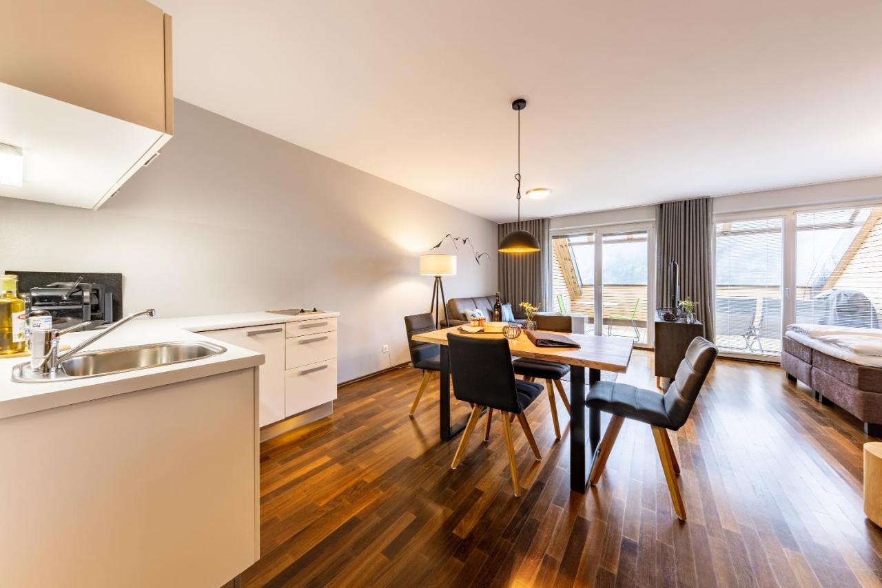 Der Sonnberg Alpinlodges - Apartments Mit Seeblick, Privater Sauna Und Self Check-In Zell am See Exteriör bild